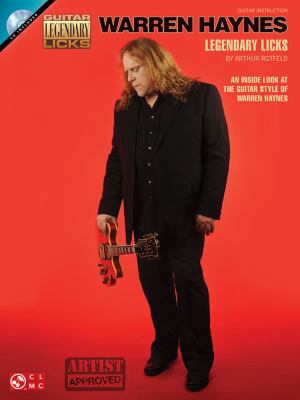 Warren Haynes Legendary Licks B00RWSPBAM Book Cover