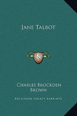 Jane Talbot 1169295975 Book Cover