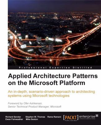 Applied Architecture Patterns on the Microsoft ... 184968054X Book Cover