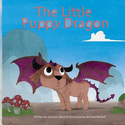 The Little Puppy Dragon [Large Print] 1738152200 Book Cover