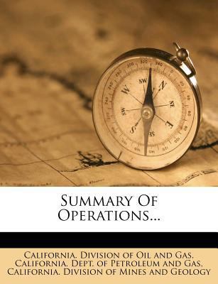 Summary Of Operations... 1277570280 Book Cover
