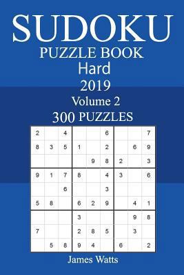 300 Hard Sudoku Puzzle Book 2019 1723596485 Book Cover