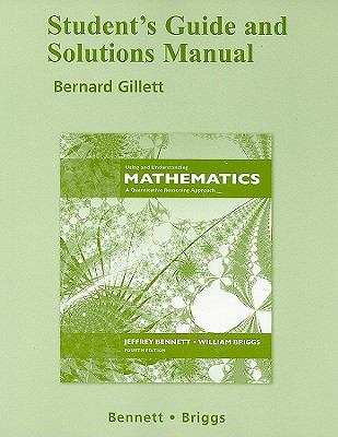 Student's Guide and Solutions Manual Using and ... 0321460227 Book Cover