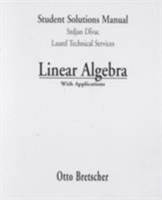 Linear Algebra and Application 0135762731 Book Cover
