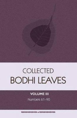 Collected Bodhi Leaves: Bodhi Leaves 61-90: Vol... 955240360X Book Cover