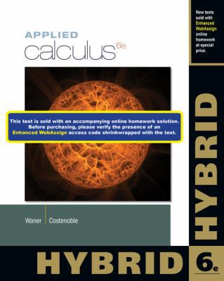 Applied Calculus, Hybrid 128505640X Book Cover