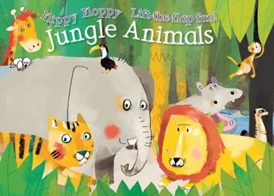 Flippy Floppy Jungle Animals B00ET7RFD0 Book Cover