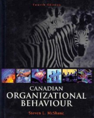 Canadian Organizational Behaviour 0070871809 Book Cover