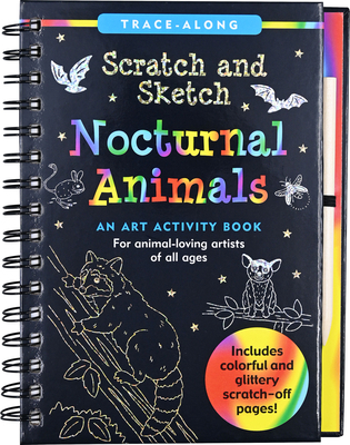 Scratch & Sketch Nocturnal Animals 1441344713 Book Cover