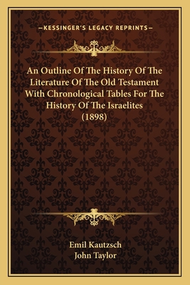An Outline Of The History Of The Literature Of ... 1164575201 Book Cover