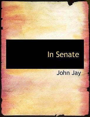 In Senate 1140098691 Book Cover