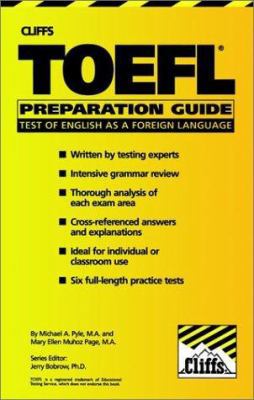 Cliffs Test of English as a Foreign Language Pr... 0822020815 Book Cover