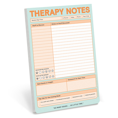 Therapy Notes Pad 1683494857 Book Cover