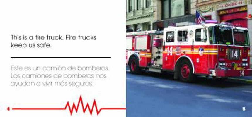 Fire Trucks / Camiones de Bomberos [Spanish] 1404276734 Book Cover