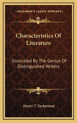 Characteristics of Literature: Illustrated by t... 1163680206 Book Cover