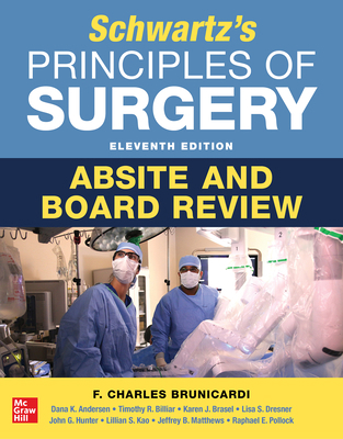 Schwartz's Principles of Surgery Absite and Boa... 1260469751 Book Cover