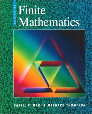 Finite Mathematics 0070397635 Book Cover