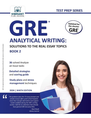 GRE Analytical Writing: Solutions to the Real E... B0CGL3JM9Y Book Cover