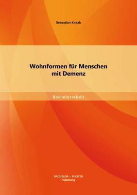 Wohnformen für Menschen mit Demenz [German] 3956841557 Book Cover