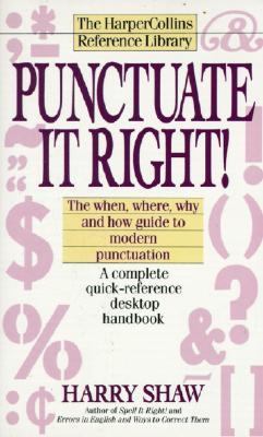 Punctuate It Right! 0061008133 Book Cover