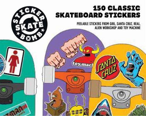 Stickerbomb Skateboard: 150 Classic Skateboard ... 1780674120 Book Cover