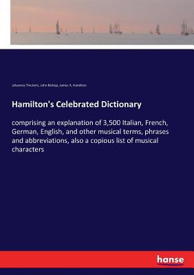 Hamilton's Celebrated Dictionary: comprising an... 3337238475 Book Cover