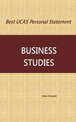 Best UCAS Personal Statement: Business Studies 1492148334 Book Cover