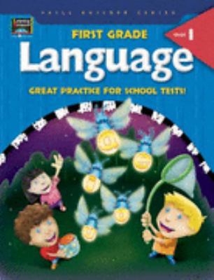 Language, Grade 1 (Skill Builder Workbooks) 1586107496 Book Cover