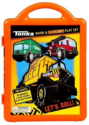 Tonka: Magnetic Play Set: Let's Roll! 0794453120 Book Cover