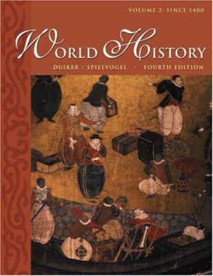 World History, Volume II: Since 1400 (with Info... 0534603653 Book Cover