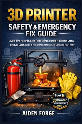 3D Printer Safety & Emergency Fix Guide: Avoid ... B0GC61PKKD Book Cover