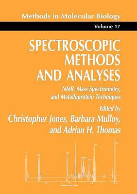 Spectroscopic Methods and Analyses: Nmr, Mass S... 0896032159 Book Cover
