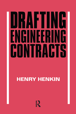 Drafting Engineering Contracts 036758025X Book Cover
