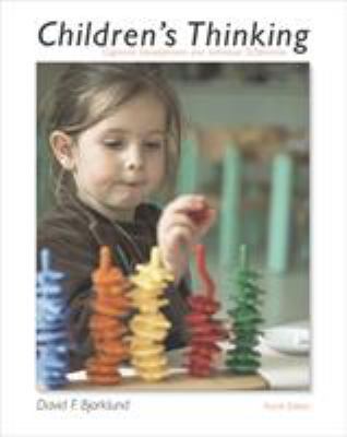Children’s Thinking: Cognitive Development and ... 0534622453 Book Cover