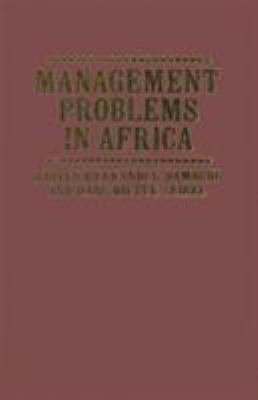 Management Problems in Africa 0333289927 Book Cover