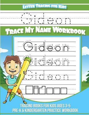 Gideon Letter Tracing for Kids Trace my Name Wo... 1720790566 Book Cover