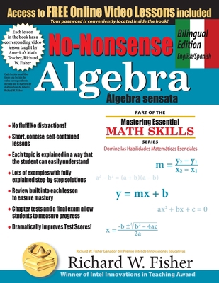 No-Nonsense Algebra, Bilingual Edition (English... [Spanish] 1734588004 Book Cover