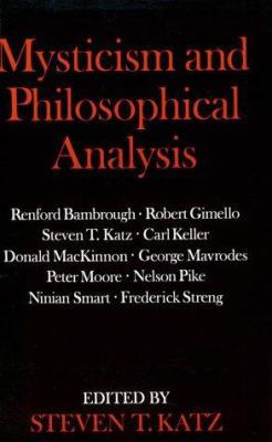 Mysticism and Philosophical Analysis 019520011X Book Cover