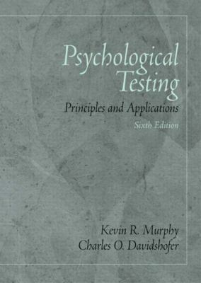 Psychological Testing: Principles And Applicati... B00A2KGEA8 Book Cover