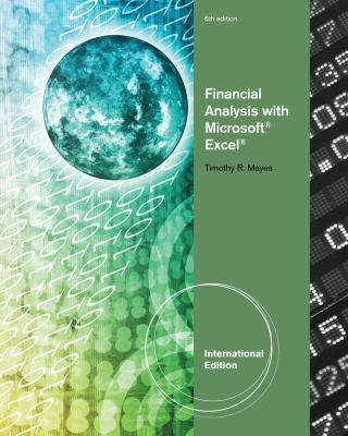 Financial Analysis with Microsoft (R) Excel (R)... B06XFKHKW3 Book Cover