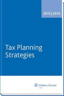 Tax Planning Strategies (2013-2014) 0808034936 Book Cover
