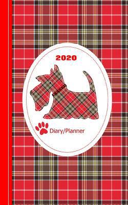 Tartan Plaid Terrier Scottie Dog: Diary Weekly ... 107623481X Book Cover