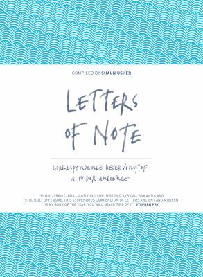 Letters of Note: Correspondence Deserving of a ... 1782112235 Book Cover