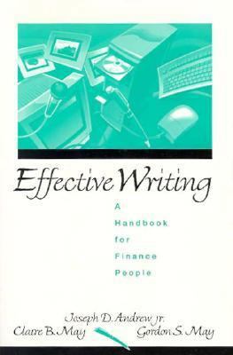Effective Writing: A Handbook for Finance People 0137594089 Book Cover