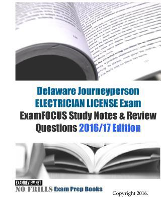 Delaware Journeyperson Electrician LICENSE Exam... 1523794631 Book Cover