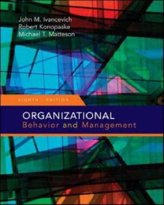 Organizational Behavior and Management 0073405086 Book Cover