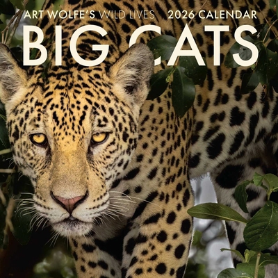 2026 Big Cats Wall Calendar: Art Wolfe's Wild L... B0DMVW1736 Book Cover