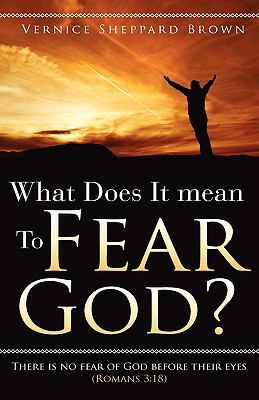 What Does It mean To Fear God? 1615795723 Book Cover