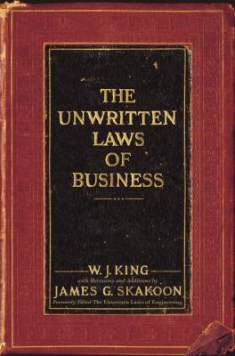 The Unwritten Laws of Business 038552126X Book Cover