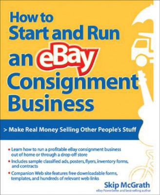 How to Start and Run an Ebay Consignment Business 007226277X Book Cover